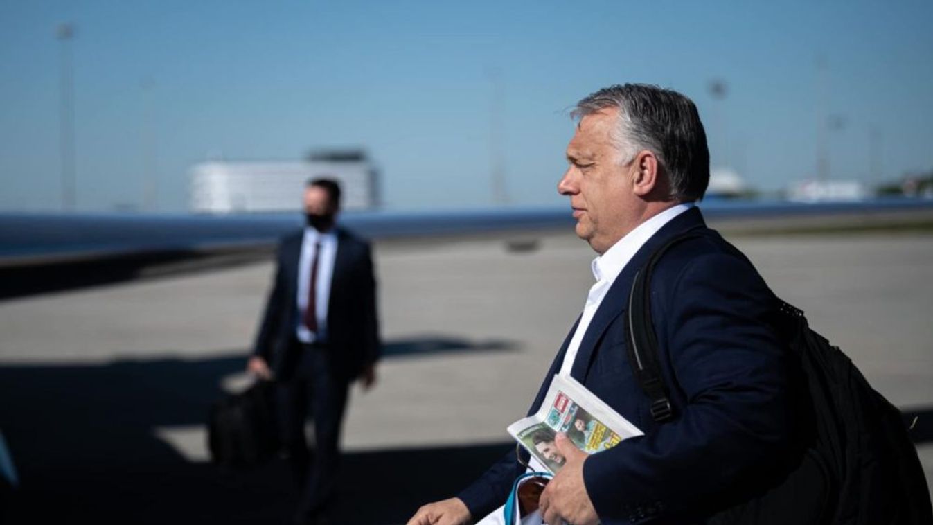 Orbán Viktor Csehországba utazott