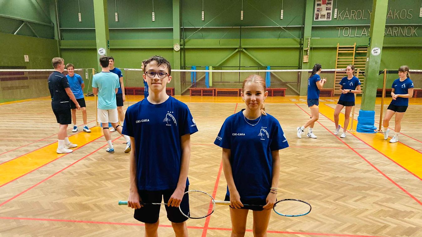 Két szegedinek is szoríthatunk a tollaslabdázók U15-ös Eb-jén