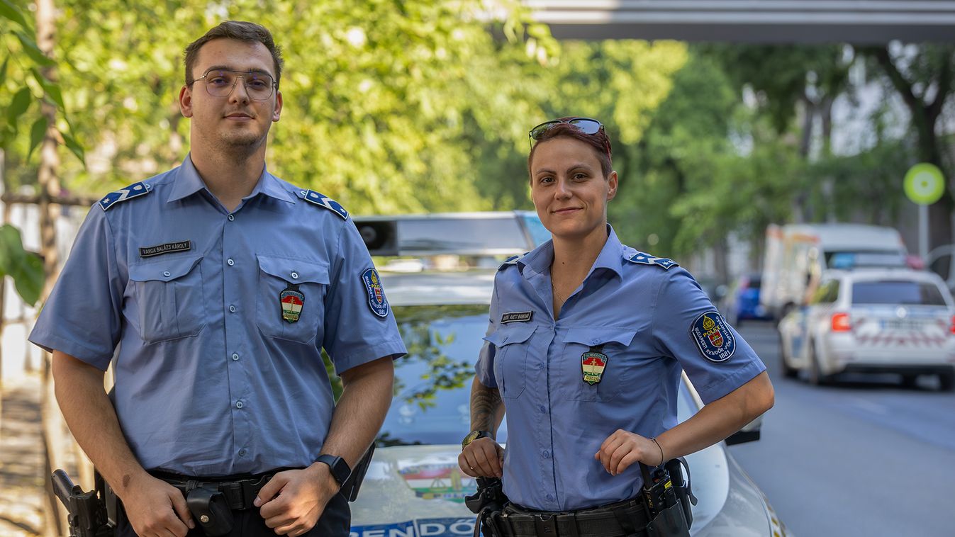 Egy fuldokló kutya életét mentették meg a rendőrök