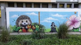 Egy újabb szegedi panelház kapott csodás graffitit +fotók