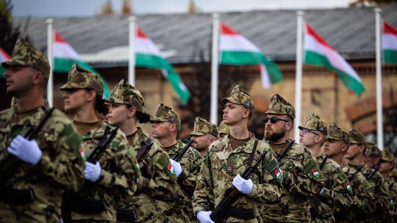 Rekord mennyiségű tartalékos honvéd tett esküt