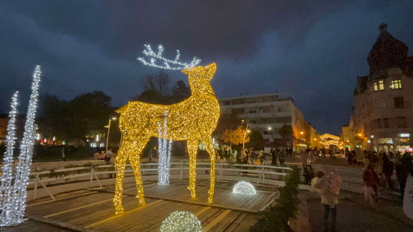 Ilyen időben érdemes sétálni a kivilágított Belvárosban +képek