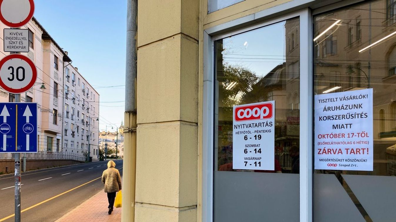 Eladók nélkülivé válhat az egyik szegedi Coop