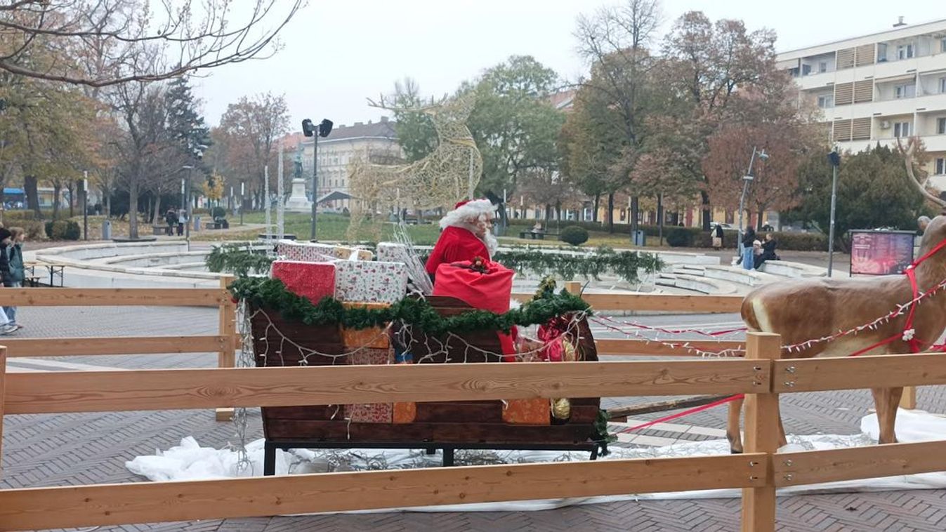 Beköszönt a karácsony Szegeden