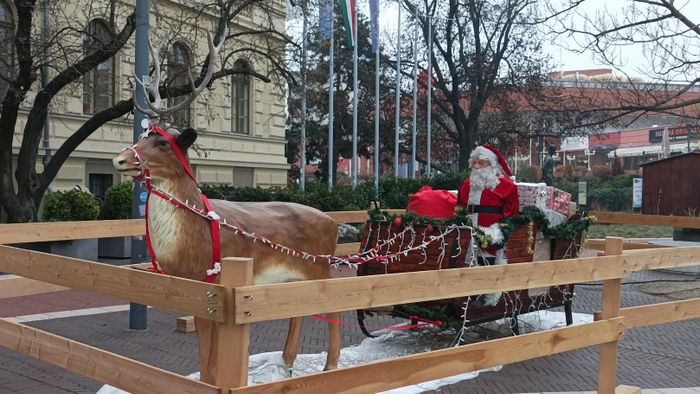 Már Szegeden a Mikulás +fotók