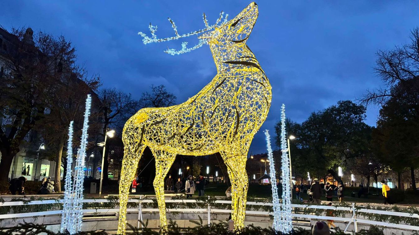 Ünnepi díszbe öltözött Szeged belvárosa +videó