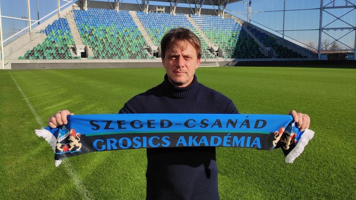 Bemutatták a Szeged-Csanád GA új vezetőedzőjét