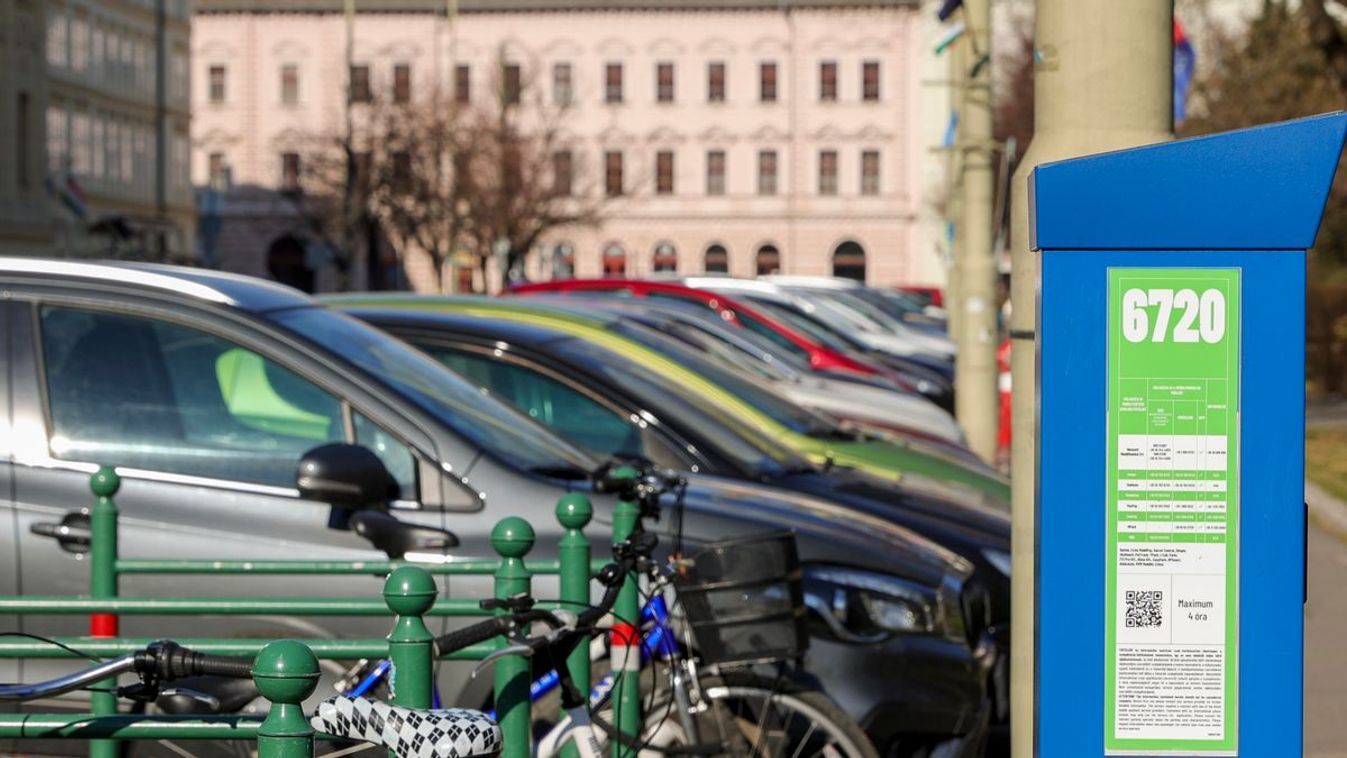 Ismét díjköteles a parkolás Szegeden