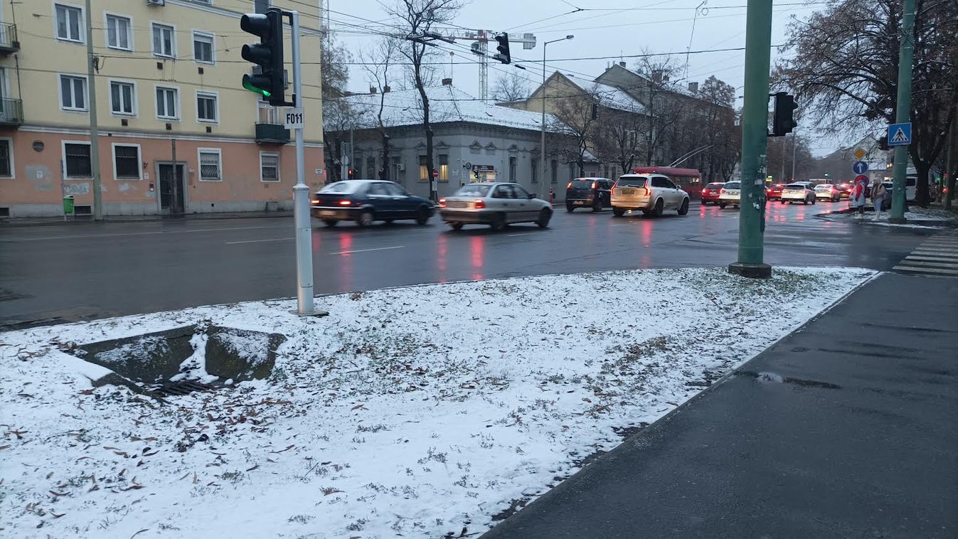 Maradt némi fehérség Szegeden, csekély esély van a további havazásra