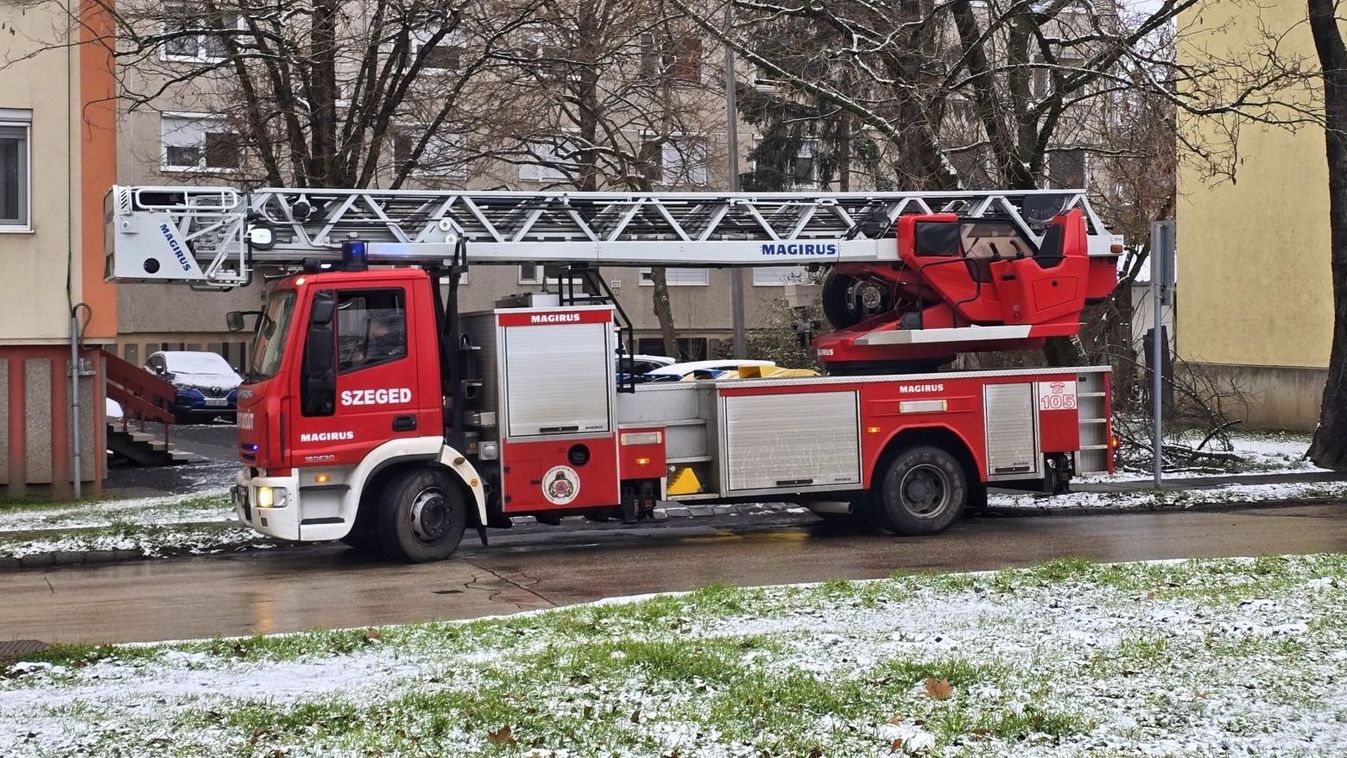 A tűzoltókra volt szükség a Torontál téren