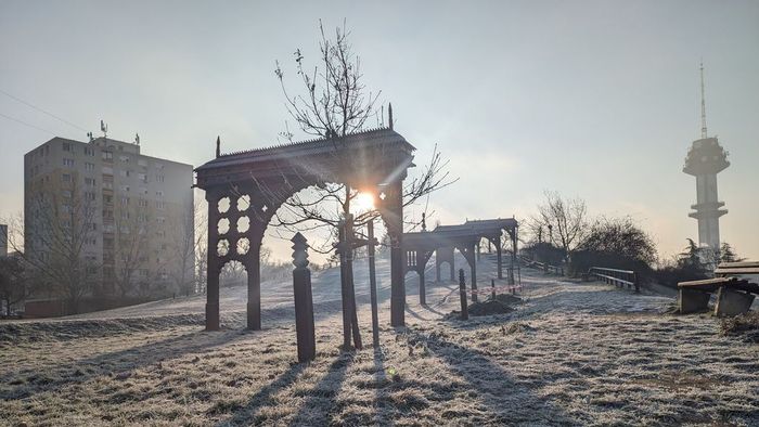 Marad Szegeden a télies időjárás