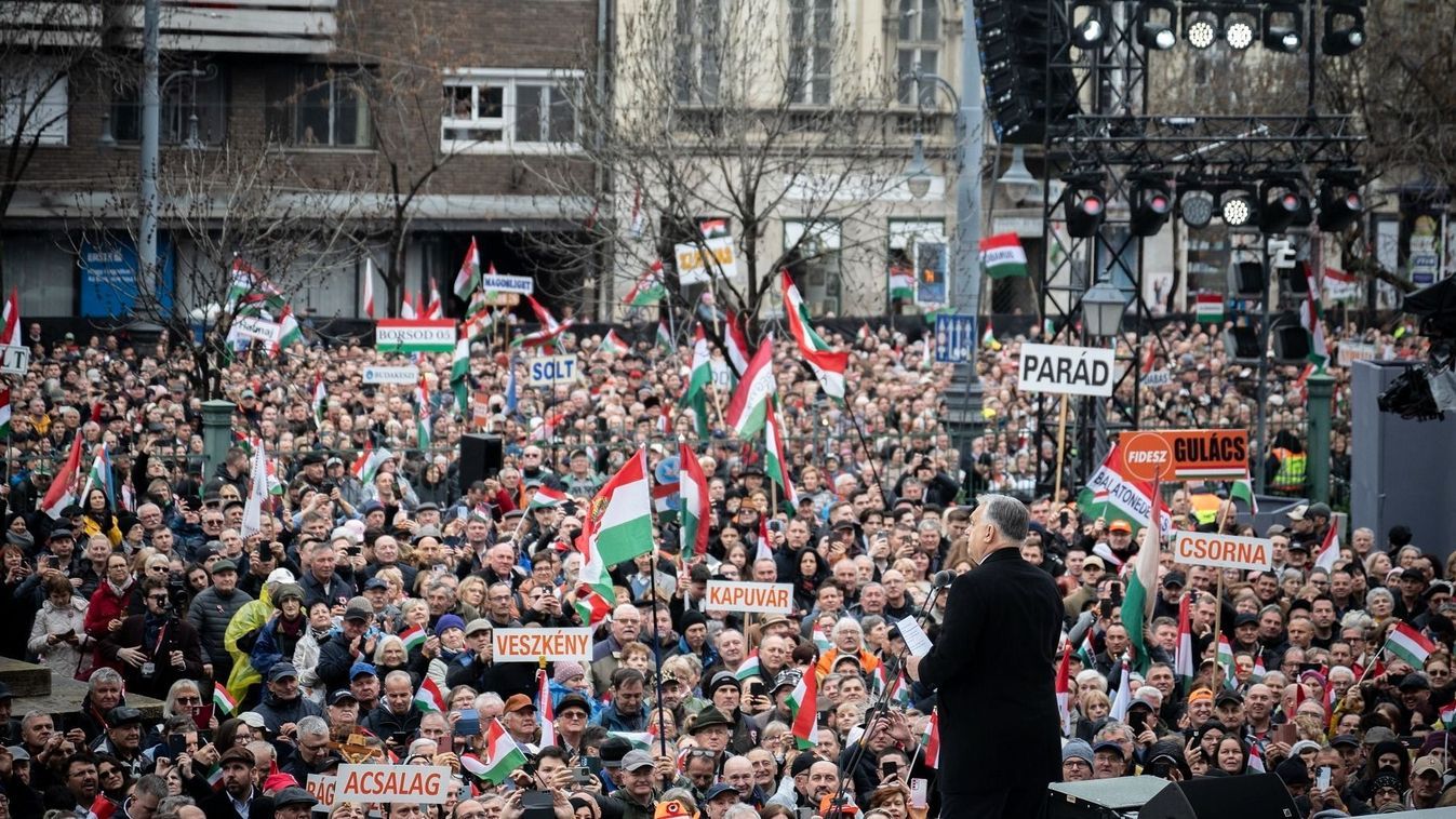 Orbán Viktor: legyen béke, szabadság és egyetértés! +videó