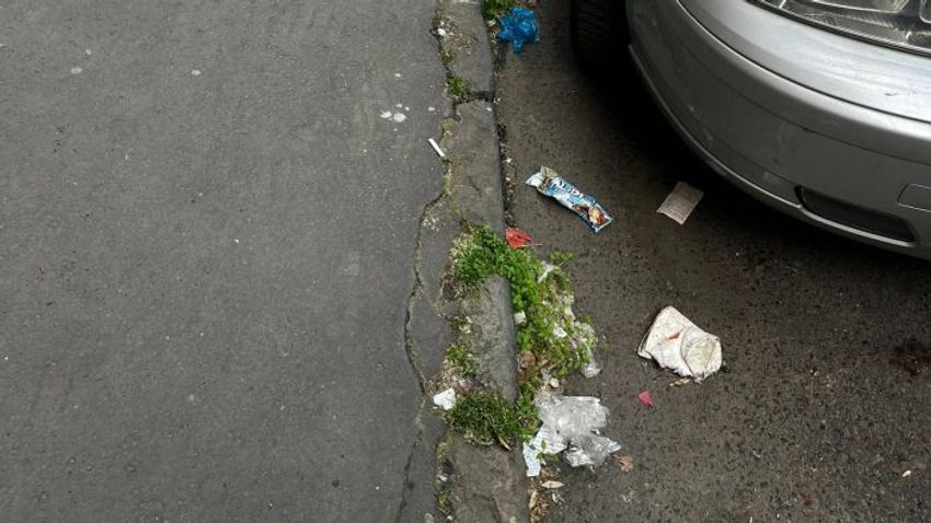 Undorító kosz és szemét: áldatlan állapotok a Feketesas utcában +fotók