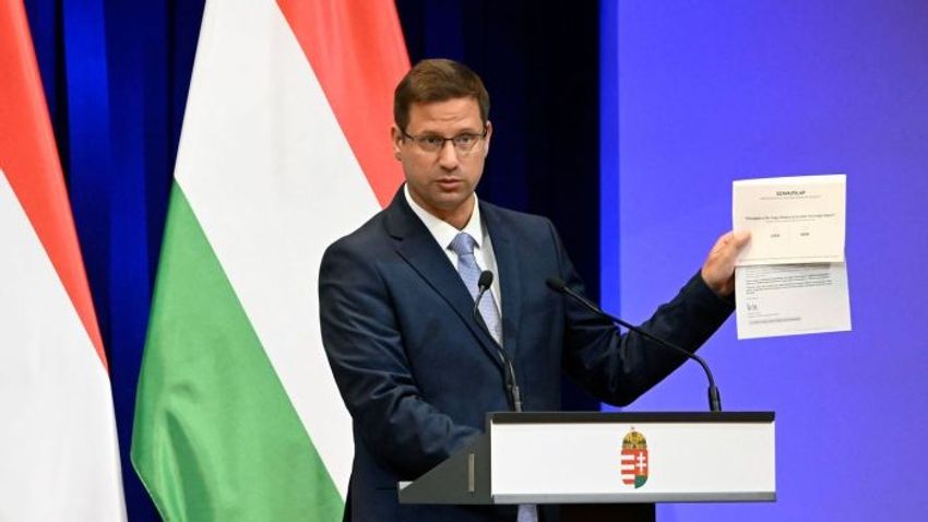 Gulyás Gergely: A nép szava döntő Ukrajna EU-tagságáról +videó