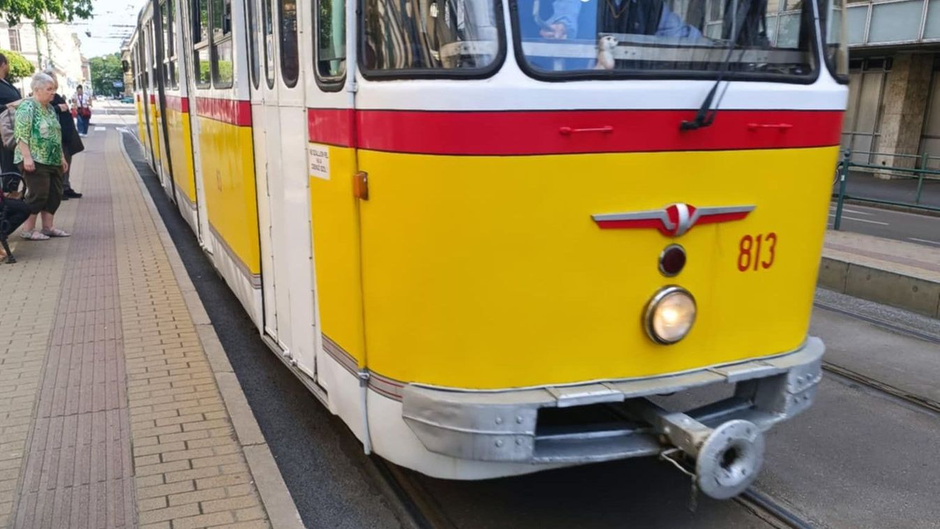 Szép, de akadályoz – nem mindenkinek öröm a nosztalgia villamos Szegeden