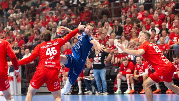 Szívvel-lélekkel küzdött a Szeged, de elvesztette a bajnoki döntő első meccsét