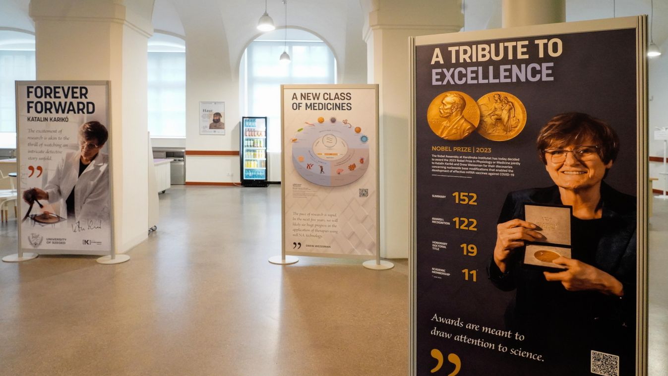 Karikó Katalin életét bemutató kiállítás nyílt Bécsben