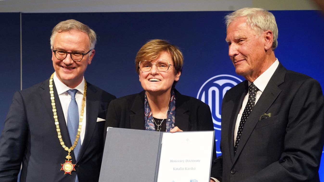 Karikó Katalin Bécsben kapott elismerést