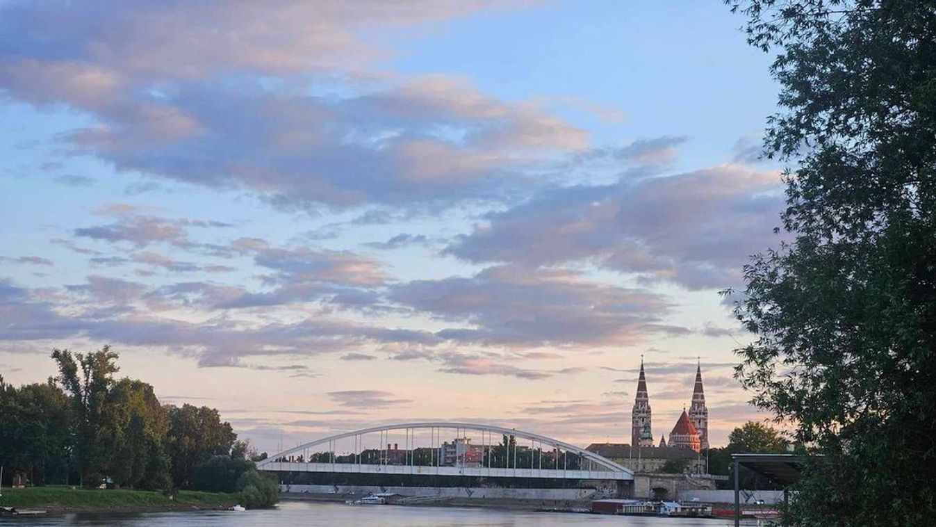 Visszatért a hét utolsó munkanapján a jó idő Szegedre