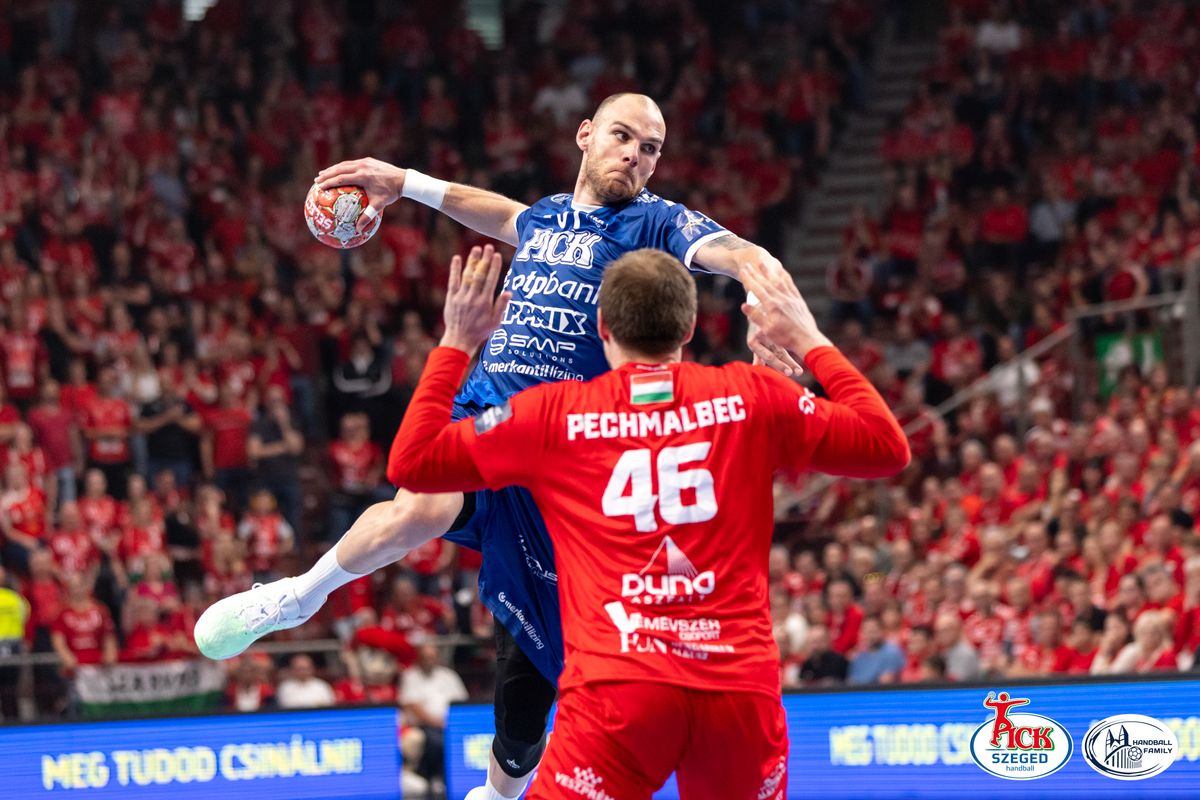 Védekezésben és támadásban is a Szeged kulcsszereplője volt Borut Mackovsek.