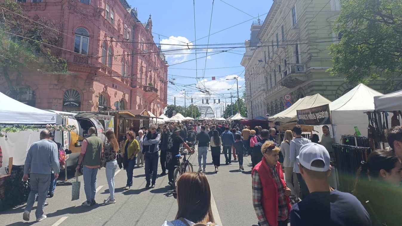 Hatalmas a tömeg a Hídivásáron +fotók
