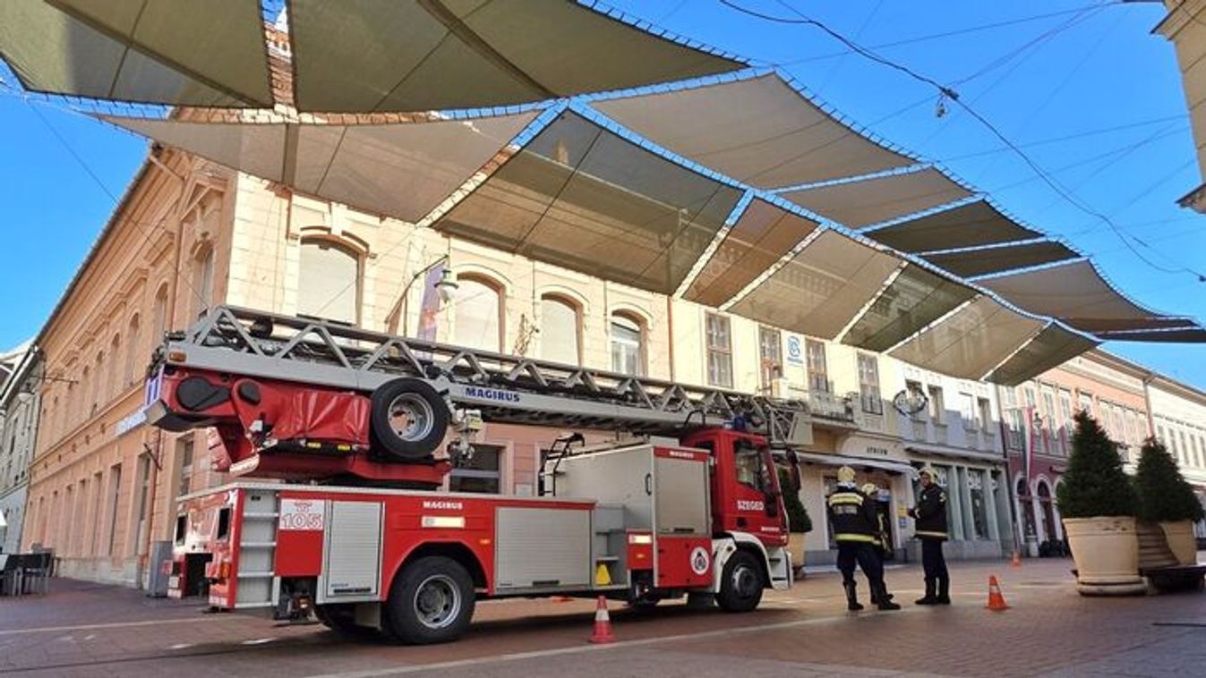 Tűzoltókat riasztottak a Kárász utcára csütörtök reggel