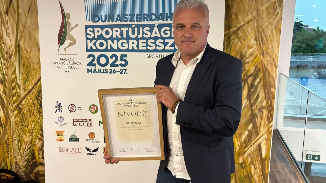 Rangos elismerésben részesült Süli Róbert
