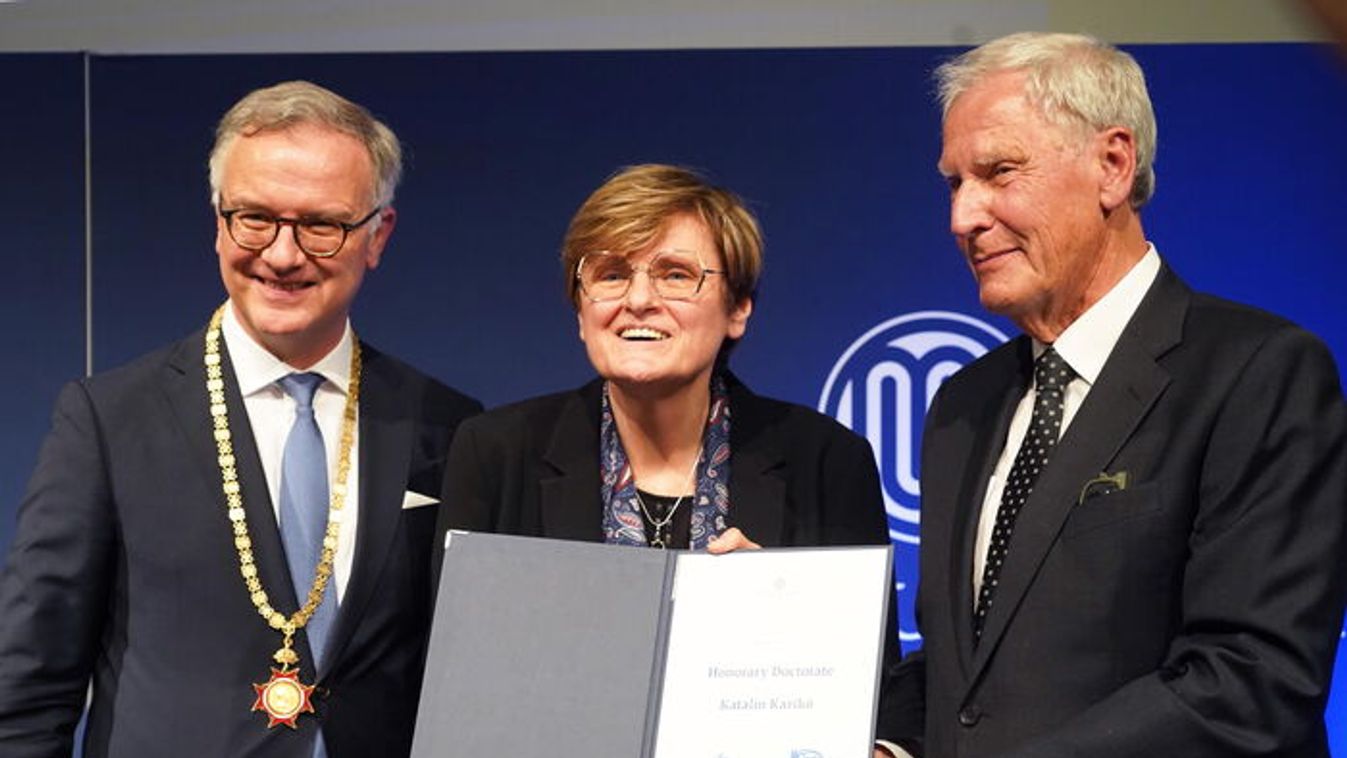 Karikó Katalin Bécsben kapott elismerést