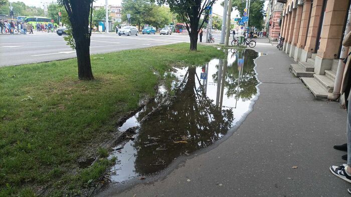 Új tóval gazdagodott a Mars tér és környéke