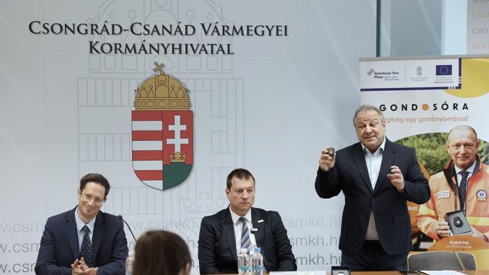 Szegeden tettek fontos bejelentést a Gondosóra programmal kapcsolatban