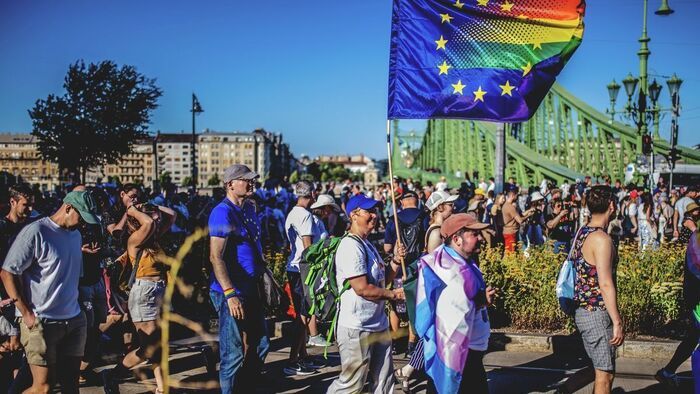 Zűrzavar kísérte a betiltott Budapest Pride-ot