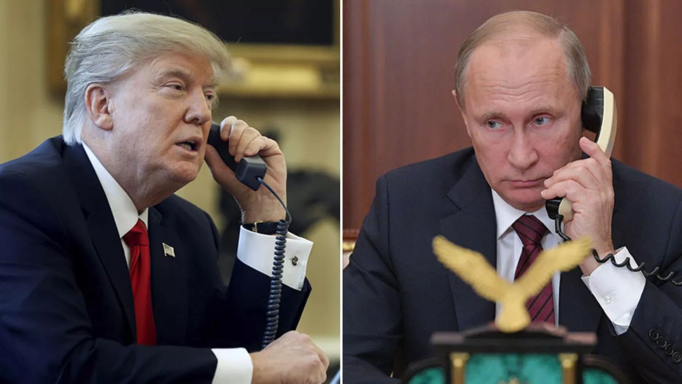 Donald Trump és Vlagyimir Putyin telefonon egyeztetett