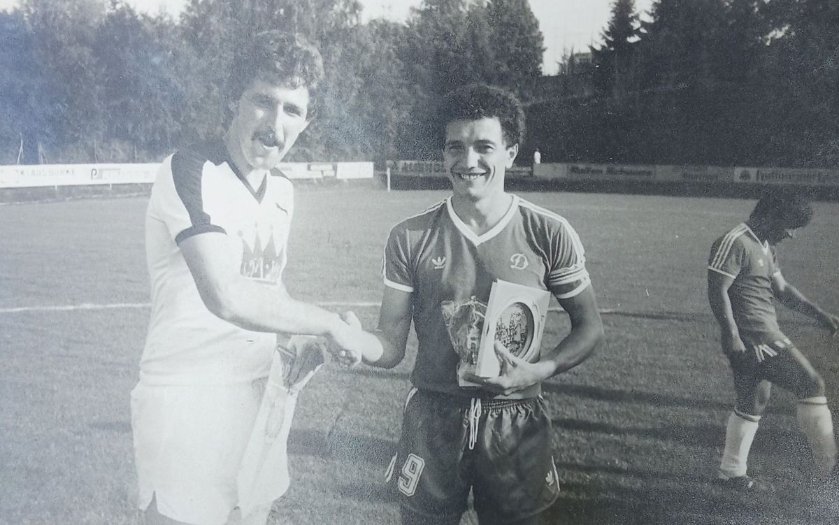 Gerecz Péter 1984-ben, Passauban.