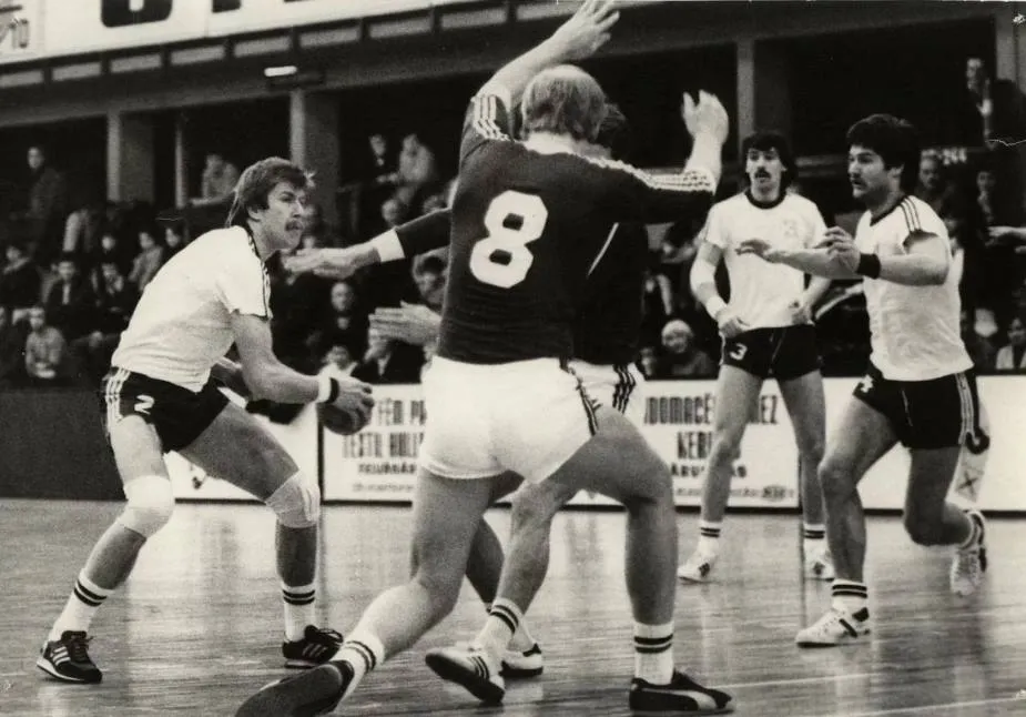 Az első Szeged-Veszprém párharc 1981-ből. 