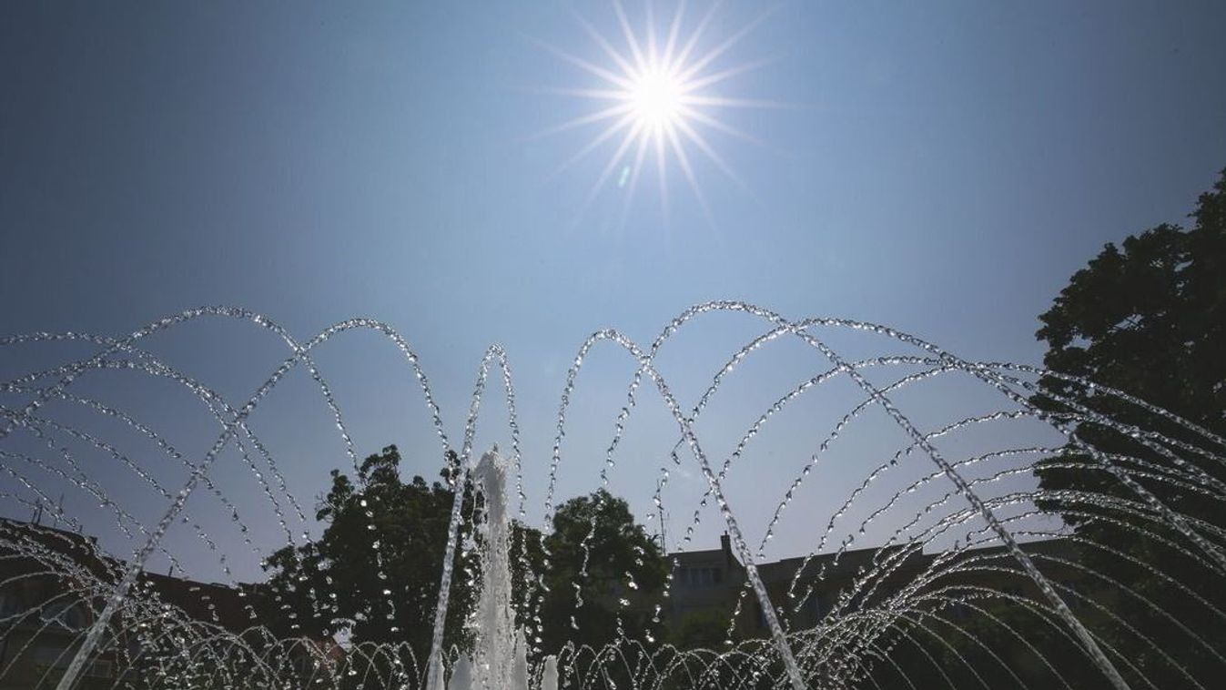 Hétfőn is tovább tombol a hőség Szegeden