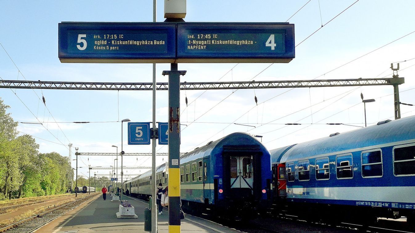 Háromnapos vágányzár miatt változik a menetrend Szegeden