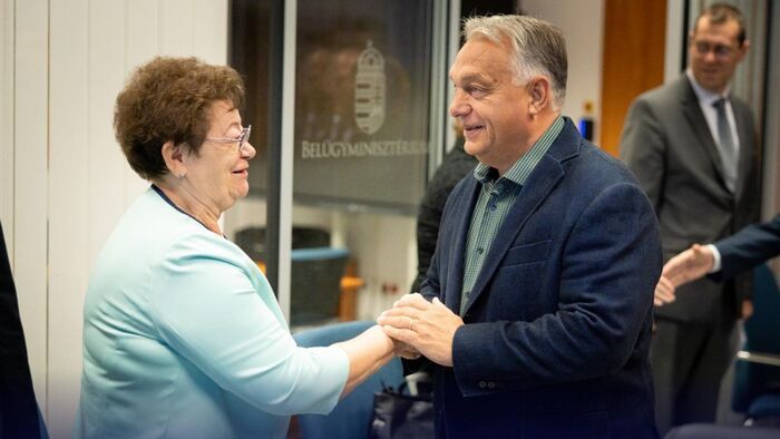Megható videón Orbán Viktor búcsúzása Müller Cecíliától
