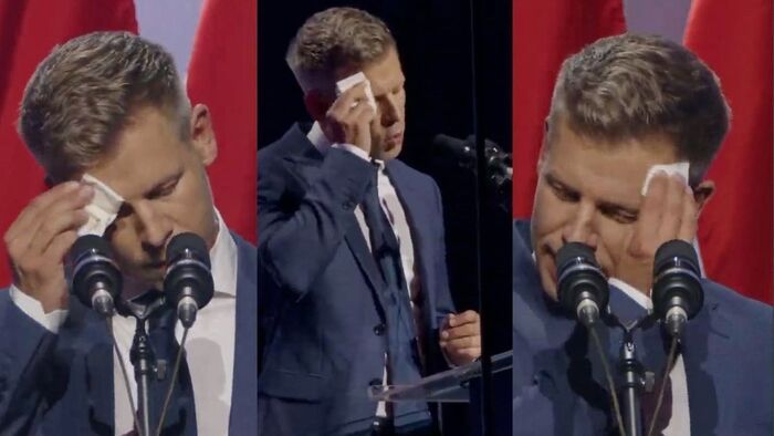 Se program, se jelölt: nehéz perceket élt át Magyar Péter  a kongresszuson +videó