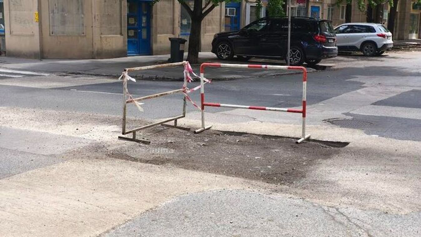 A szegedi önkormányzat újabb "remekbeszabott" kivitelezését láthatjuk