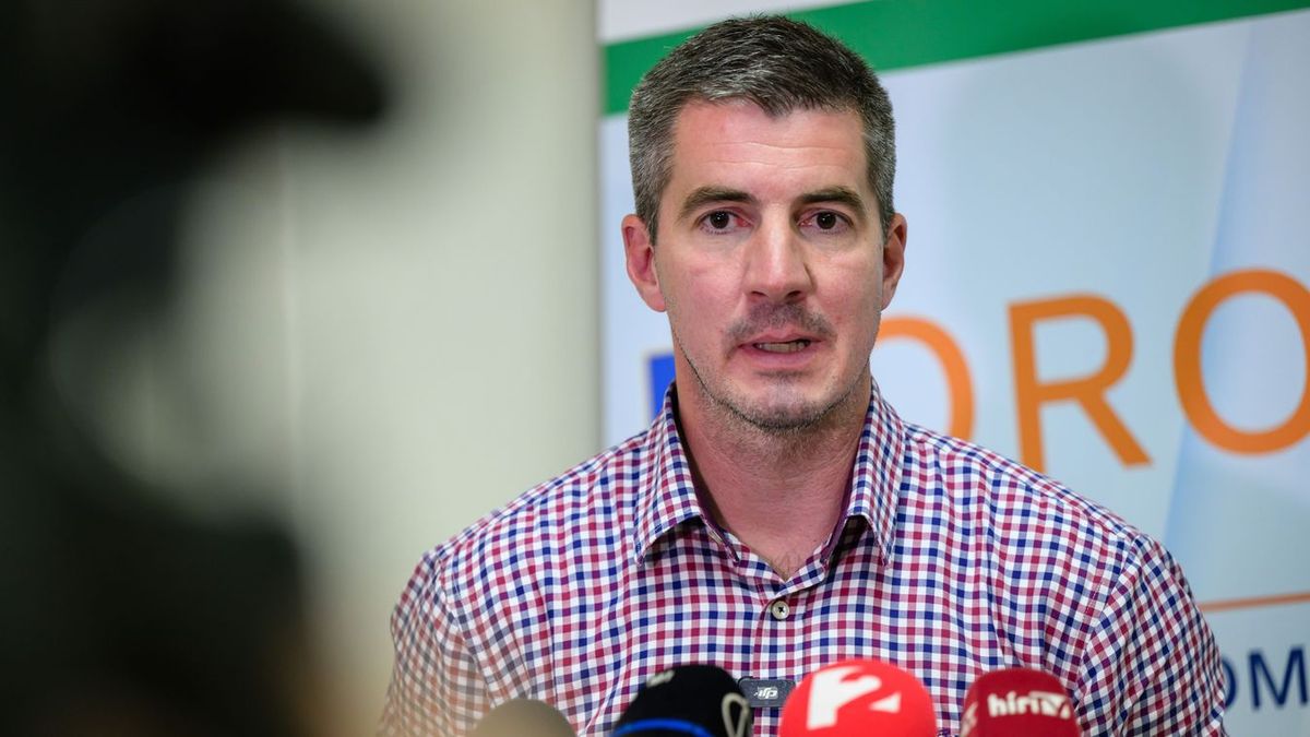 Kocsis Máté, a Fidesz frakcióvezetője Fotó: Vasvári Tamás Forrás: MTI