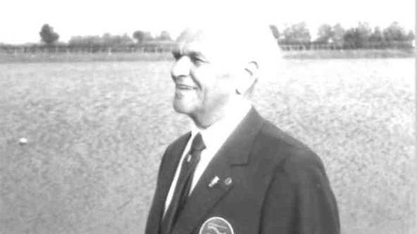 Soós István a szegedi evezés nagy alakja.