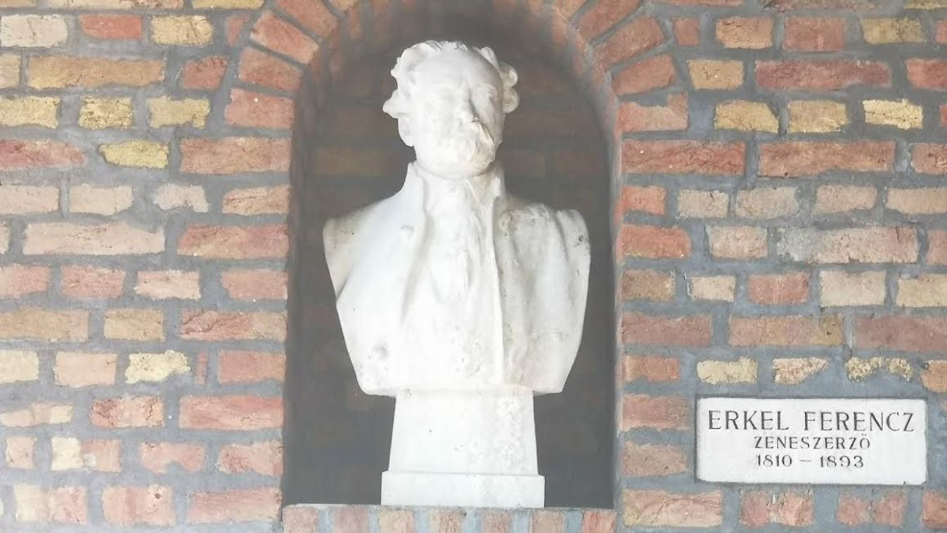 Dóm téri Pantheon: Nemzeti zeneóriásunk, Erkel Ferenc