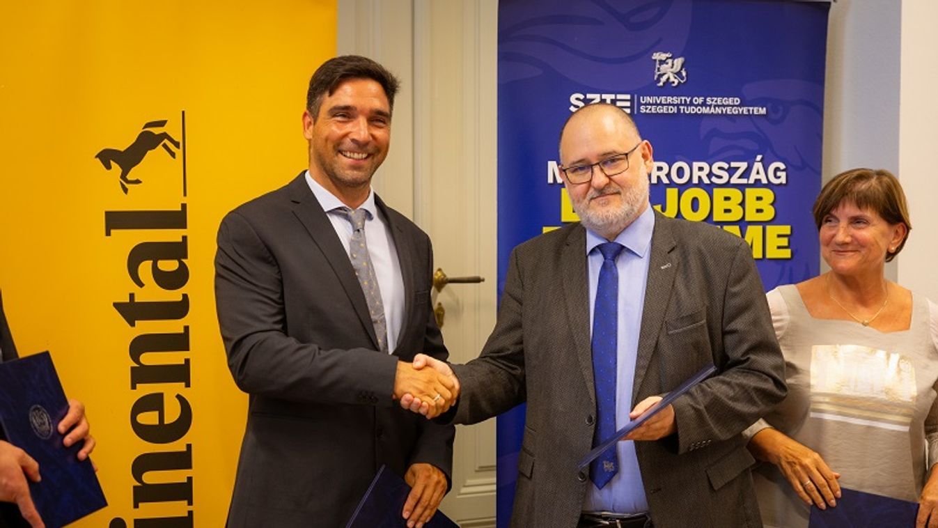 Szegedi tudás és ipari innováció: A ContiTech és az SZTE közös úton