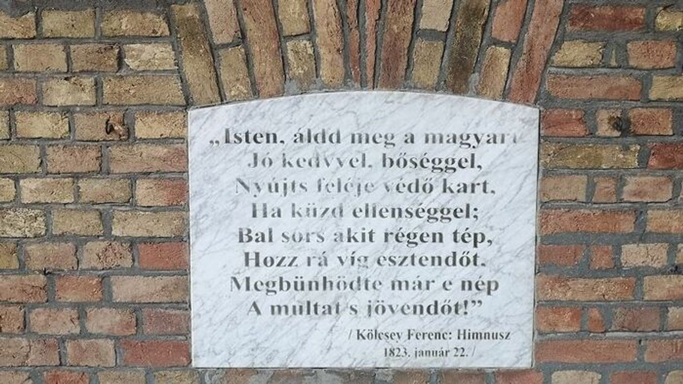 Dóm téri Pantheon: A Himnusz költője Kölcsey Ferenc