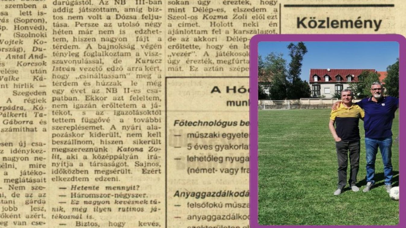 A szegedi futball nagyjai: Kőhalmi István