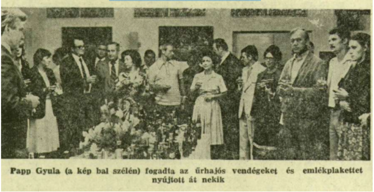 Szeged akkori vezetése fogadta az űrből érkező vendégeket, majd a város büszkeségeit is bemutatták nekik