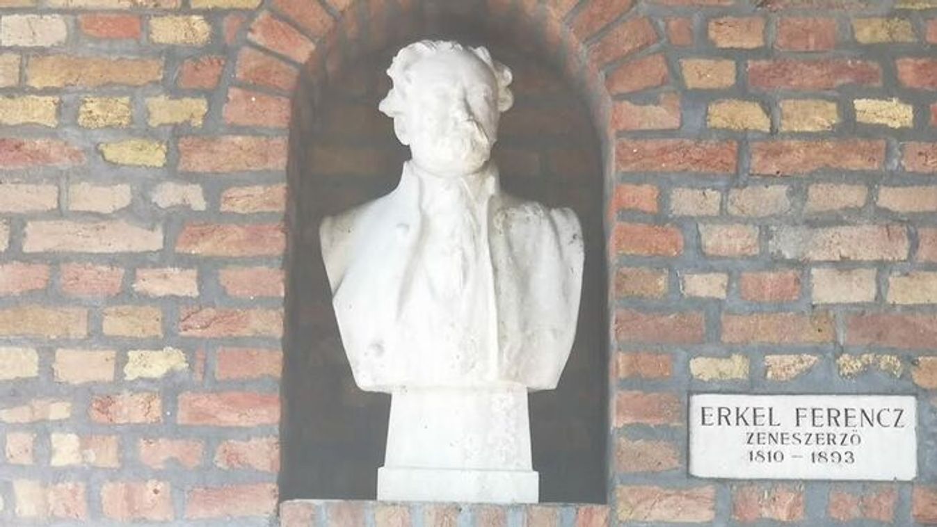 Dóm téri Pantheon: Nemzeti zeneóriásunk, Erkel Ferenc