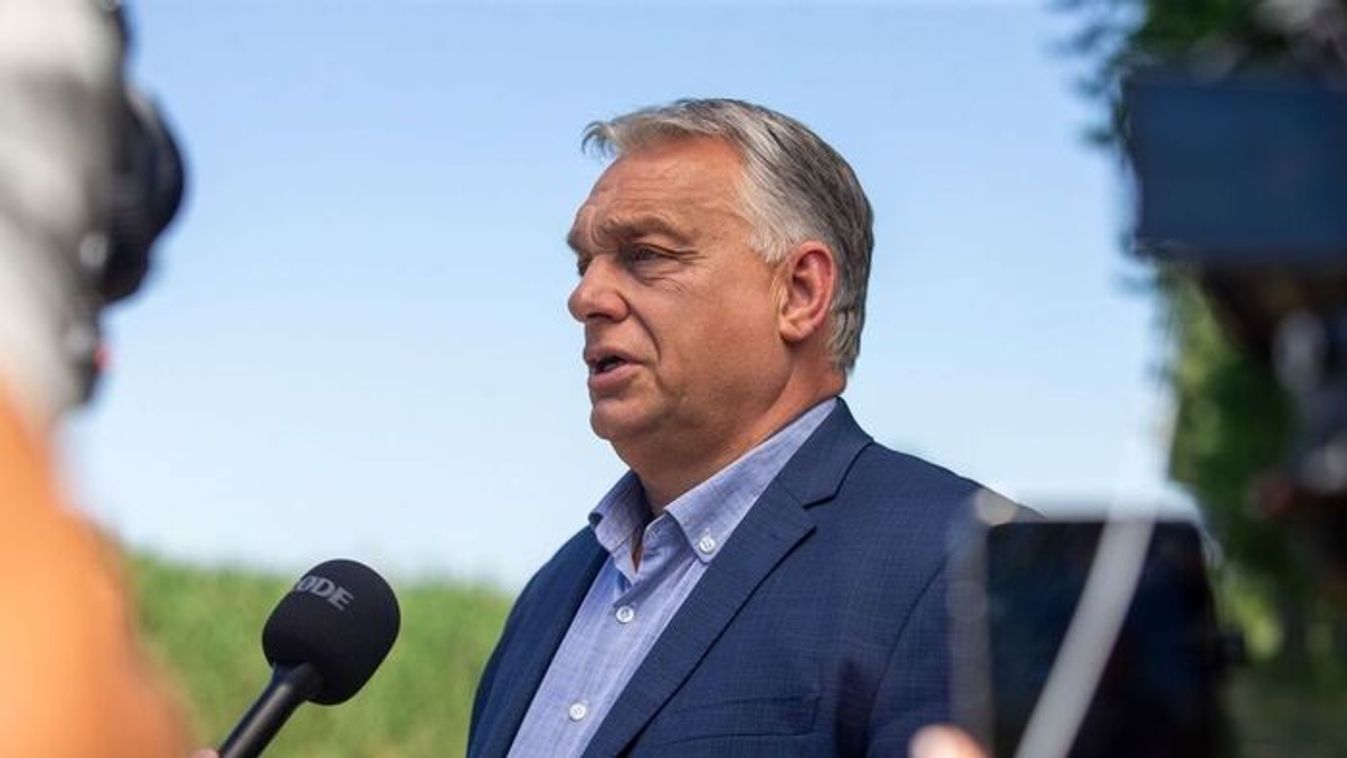 Interjú Orbán Viktorral az aszályvédelemről + videó