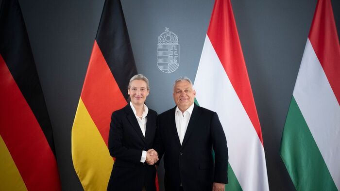 Orbán Viktor fontos német politikussal tárgyalt