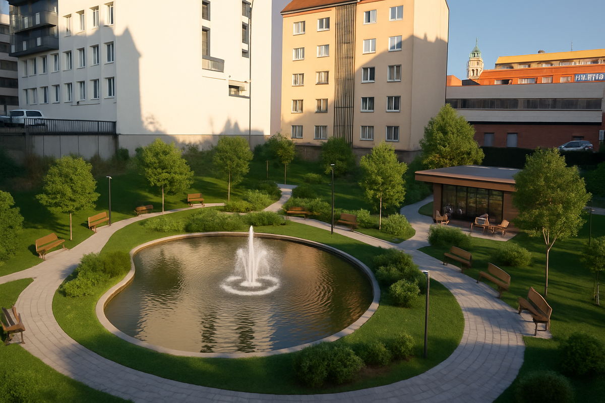 Egészen más képet festene a park ebben a formájában